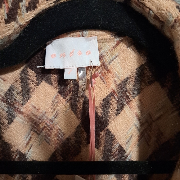 NWT Entro plaid oversized jacket - Picture 11 of 12